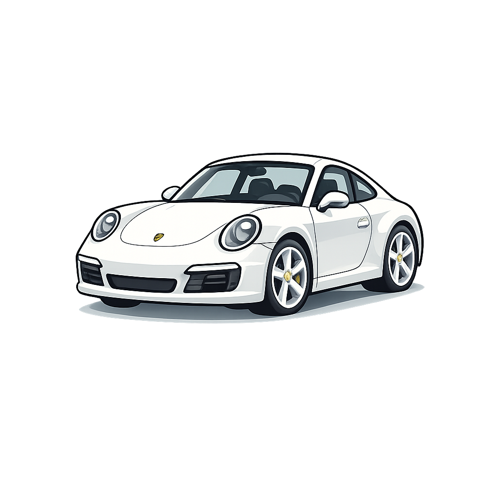 駐車している車